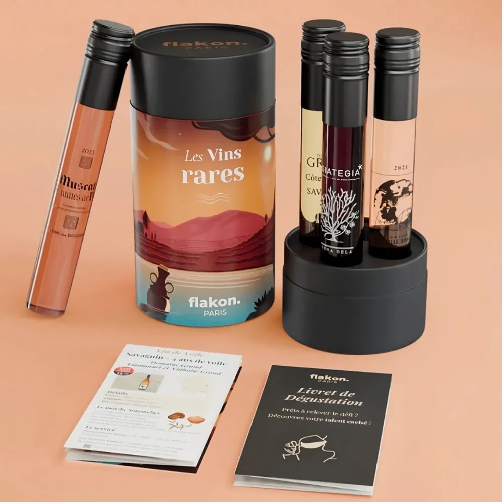 Les Raffineurs Coffret dégustation de 4 vins insolites