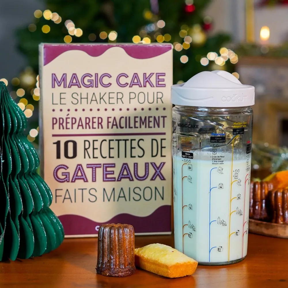 Les Raffineurs Shaker magique : 10 recettes de gâteaux