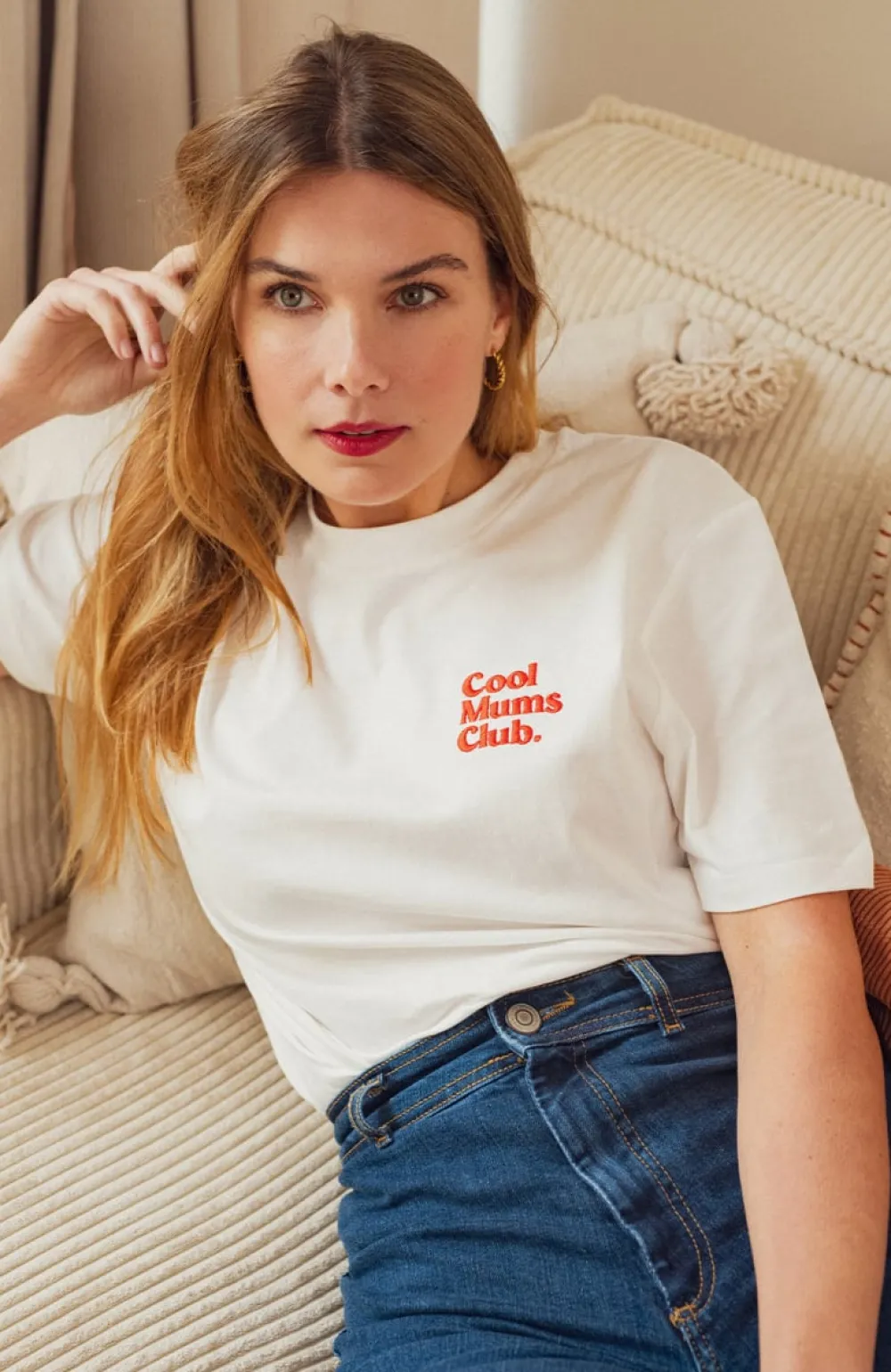 Femme Les Raffineurs T-shirt Cool Mums Club